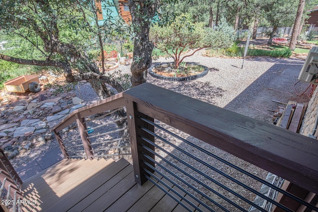 8894 W Lufkin Dr, Pine, AZ 85544 - view of wooden deck