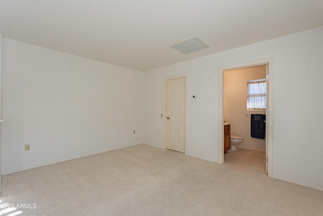 empty room with light carpet