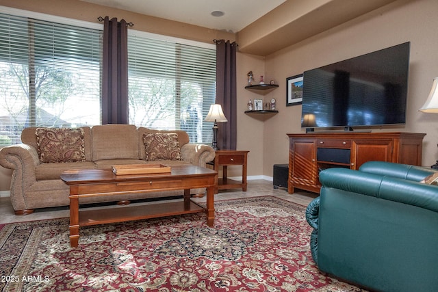 view of living room