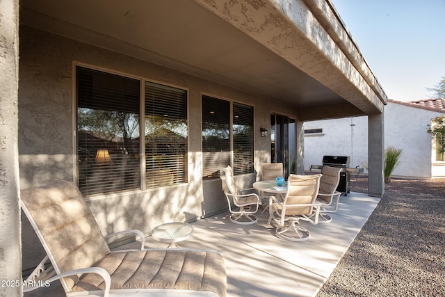 view of patio / terrace with grilling area