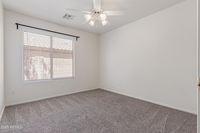 10318 E Plata Ave, Mesa, AZ 85212 - spare room featuring carpet flooring and a ceiling fan