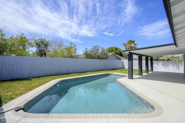 8955 W Monterey Way, Phoenix, AZ 85037 - view of swimming pool with a patio area