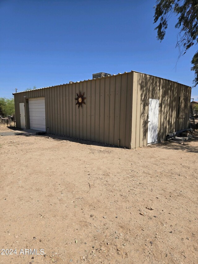 view of outbuilding with an outdoor structure