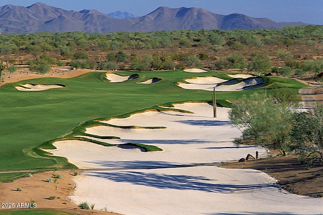 3824 E Parkside Ln, Phoenix, AZ 85050 - surrounding community with view of golf course and a mountain view