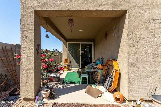 4269 W Coneflower Ln, San Tan Valley, AZ 85144 - view of patio / terrace featuring fence