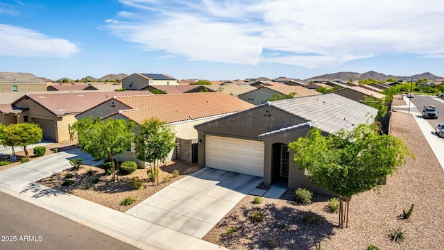 4269 W Coneflower Ln, San Tan Valley, AZ 85144 - drone / aerial view featuring a residential view