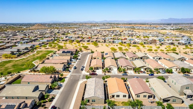4269 W Coneflower Ln, San Tan Valley, AZ 85144 - aerial view featuring a mountain view and a residential view