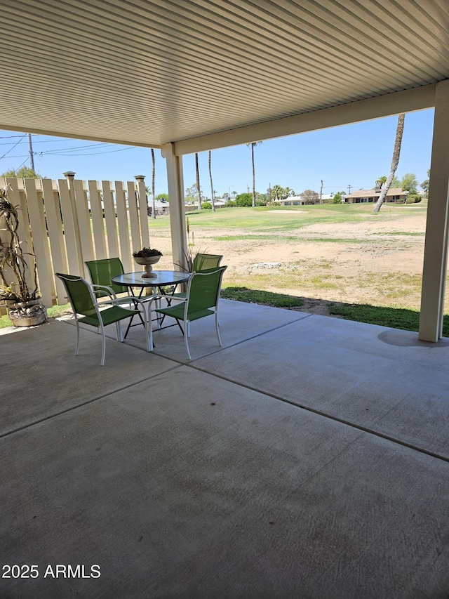 view of patio / terrace