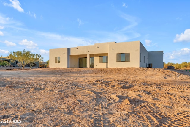 view of rear view of house