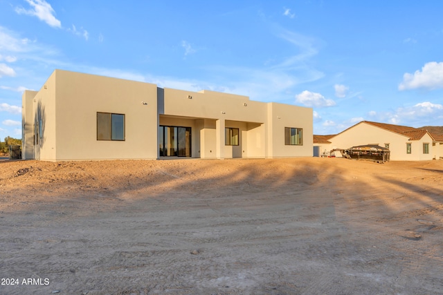 view of rear view of house