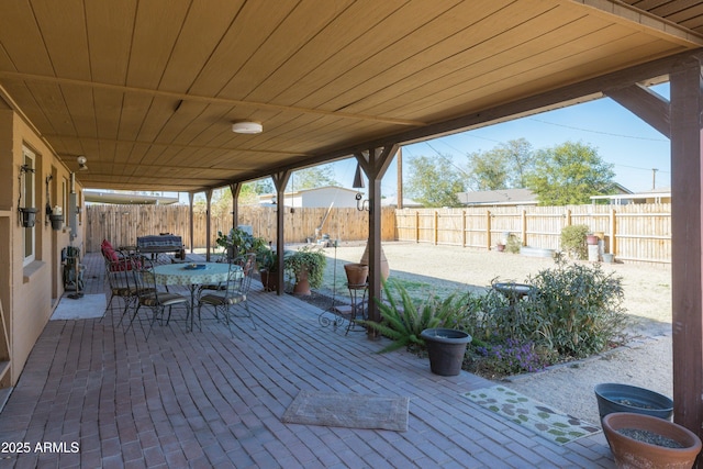 view of patio