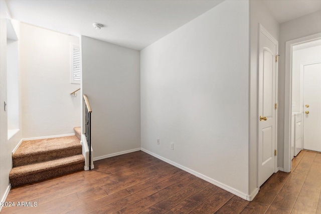 4212 E Jasper Dr, Gilbert, AZ 85296 - stairway featuring hardwood / wood-style flooring and baseboards