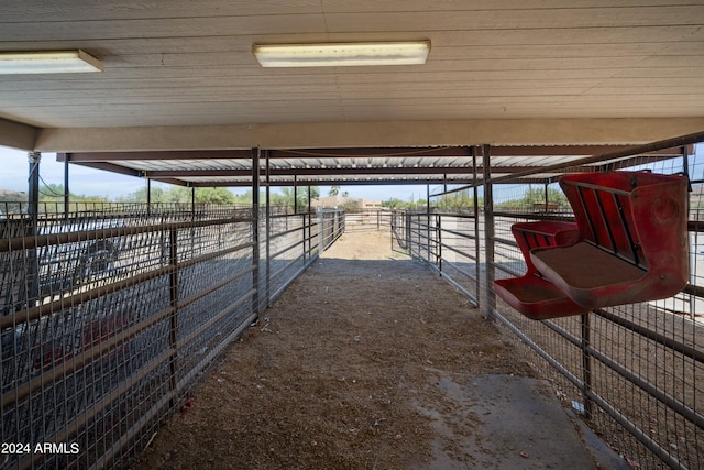 view of stable