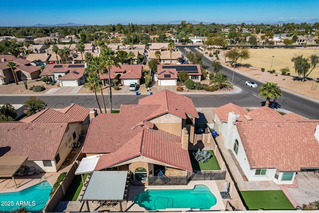 birds eye view of property featuring a residential view