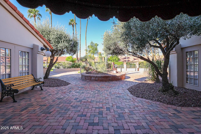view of patio