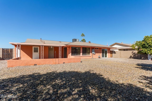 view of rear view of house