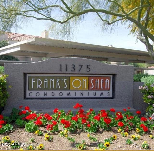 11375 E Sahuaro Dr Unit 1053, Scottsdale, AZ 85259 - view of community sign