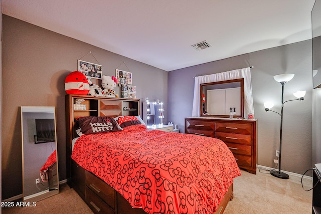 4318 W Apollo Rd, Laveen, AZ 85339 - bedroom featuring light carpet and baseboards