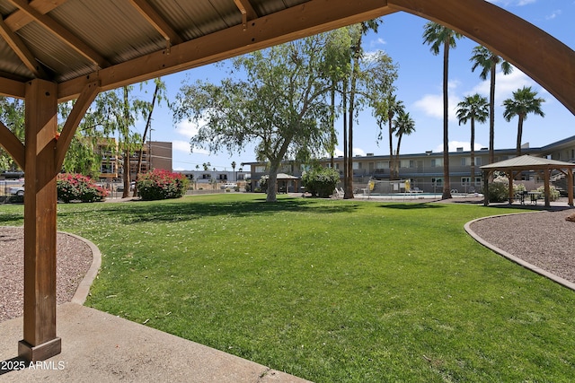 1111 E Turney Ave Unit 3, Phoenix, AZ 85014 - view of green lawn featuring a gazebo