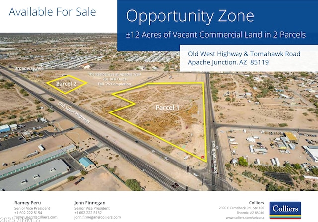 1266 S Tomahawk Rd -, Unit Apache Junction AZ, 85119 land for sale