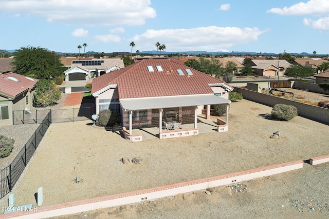 exterior space featuring a residential view