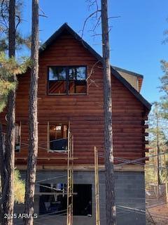 view of side of home