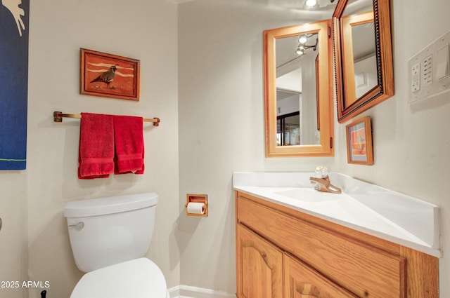 18919 E Reata Ln, Rio Verde, AZ 85263 - bathroom with vanity and toilet