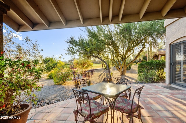 18919 E Reata Ln, Rio Verde, AZ 85263 - view of patio with outdoor dining space