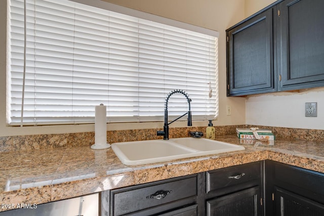 kitchen featuring sink and plenty of natural light