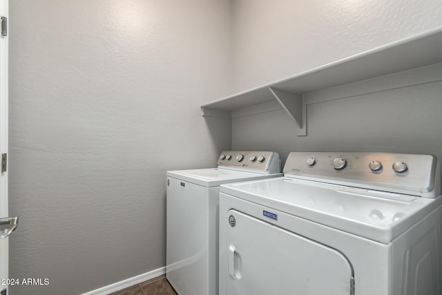 laundry room with washer and clothes dryer