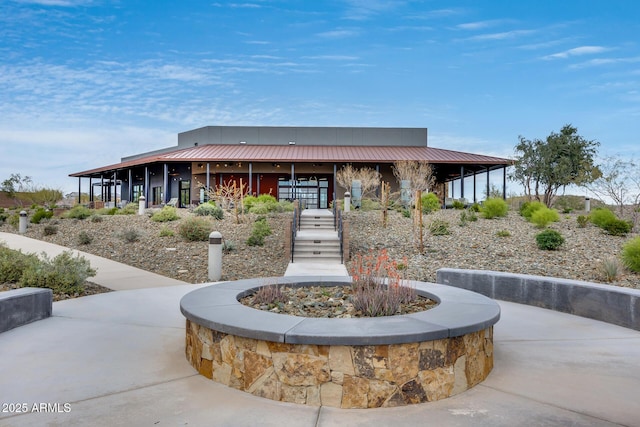 view of property's community