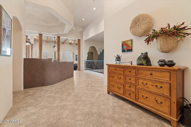 9435 E Hobart Cir, Mesa, AZ 85207 - corridor featuring recessed lighting and light tile patterned flooring