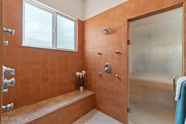 9435 E Hobart Cir, Mesa, AZ 85207 - bathroom featuring a shower stall