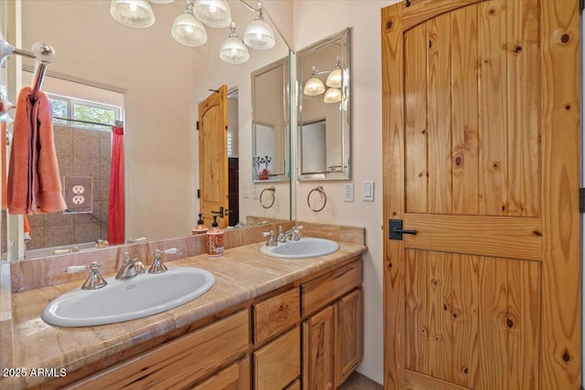 9435 E Hobart Cir, Mesa, AZ 85207 - full bathroom featuring double vanity