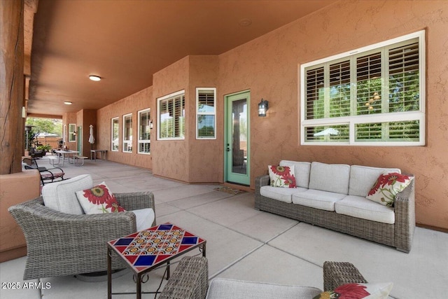 9435 E Hobart Cir, Mesa, AZ 85207 - view of patio / terrace with outdoor lounge area