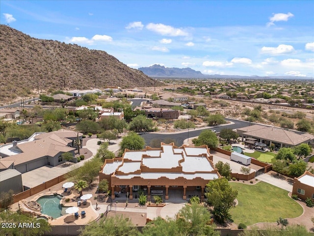 9435 E Hobart Cir, Mesa, AZ 85207 - aerial perspective of suburban area with mountains