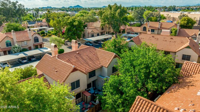 4901 E Kelton Ln Unit 1052, Scottsdale, AZ 85254 - aerial perspective of suburban area