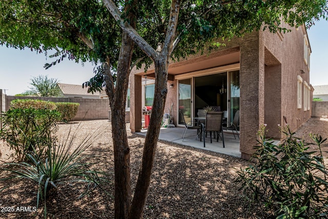 1723 N Hillcrest, Mesa, AZ 85201 - fenced backyard featuring a patio