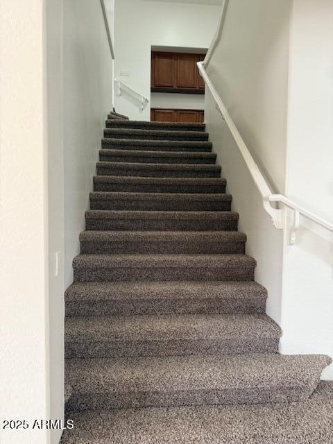 view of staircase