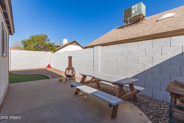 view of patio