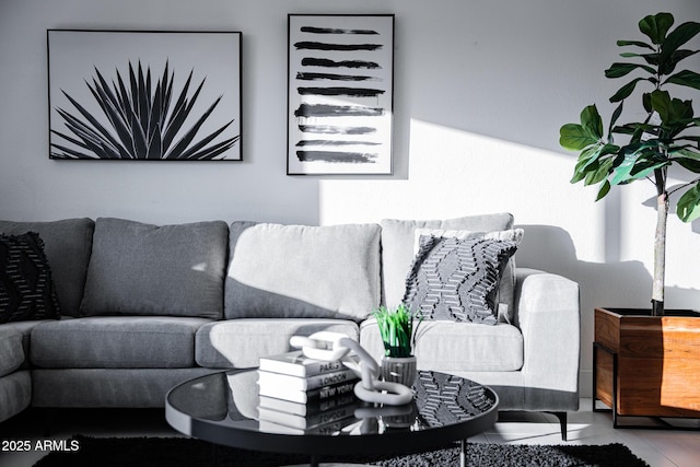 view of living area