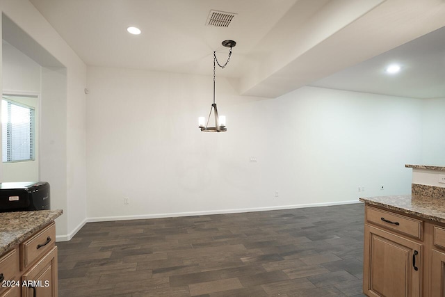 dining room featuring dark hardwood / wood-style floors