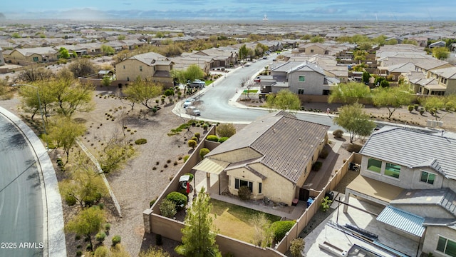 drone / aerial view featuring a residential view