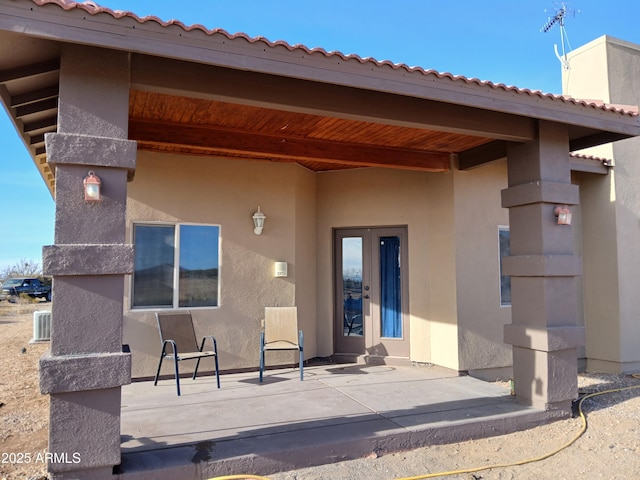 exterior space featuring a patio area