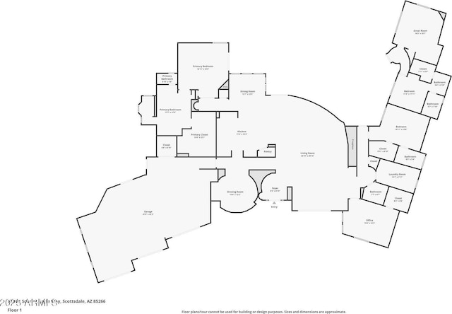 7731 E Soaring Eagle Way, Scottsdale, AZ 85266 - view of floor plan / room layout