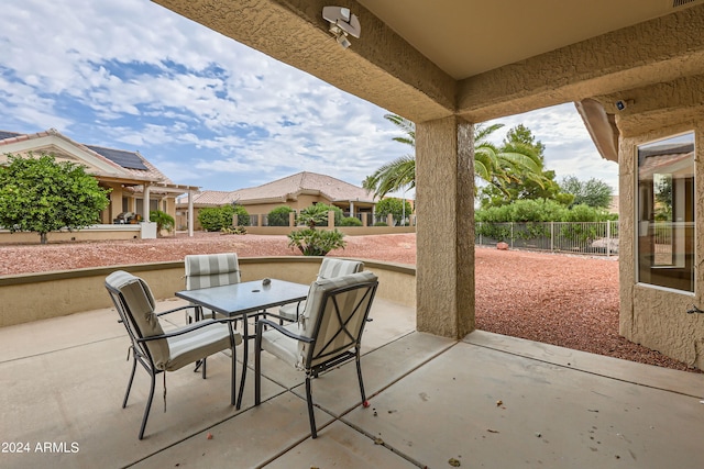 view of patio / terrace