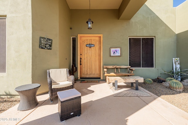38106 N 2nd Ln, Phoenix, AZ 85086 - entrance to property featuring stucco siding