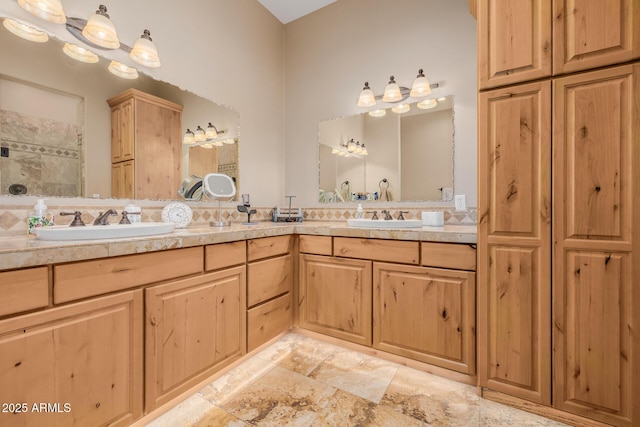 38106 N 2nd Ln, Phoenix, AZ 85086 - full bath with double vanity and tiled shower