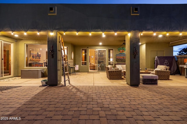 38106 N 2nd Ln, Phoenix, AZ 85086 - view of patio / terrace with outdoor lounge area