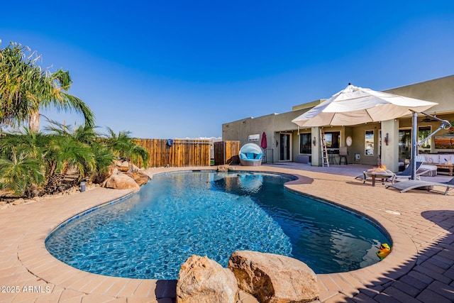 38106 N 2nd Ln, Phoenix, AZ 85086 - view of swimming pool with a patio